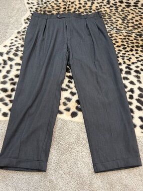 Sean John Men's Dress Pants in Charcoal
